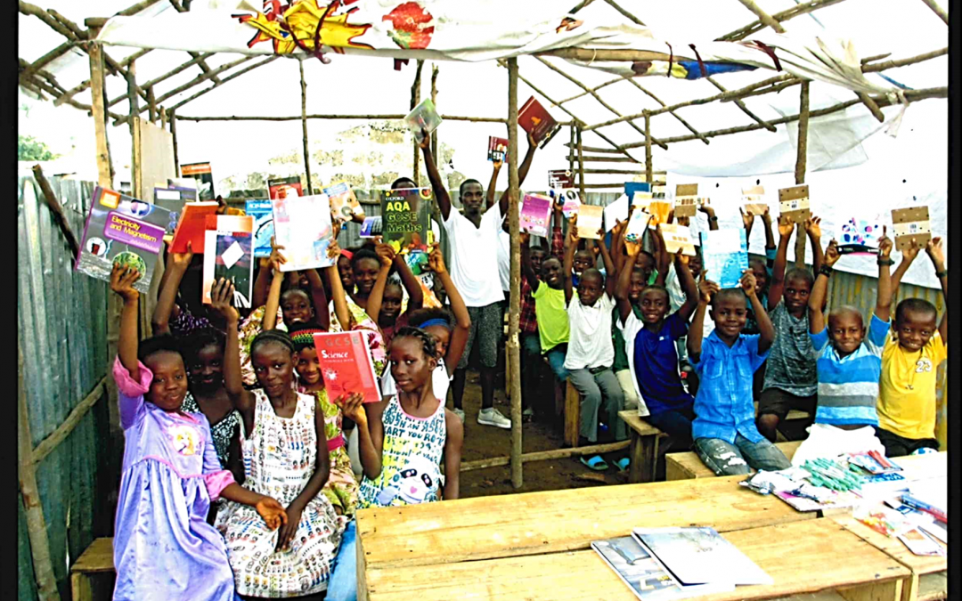 EPCS donates learning resources to school in Sierra Leone