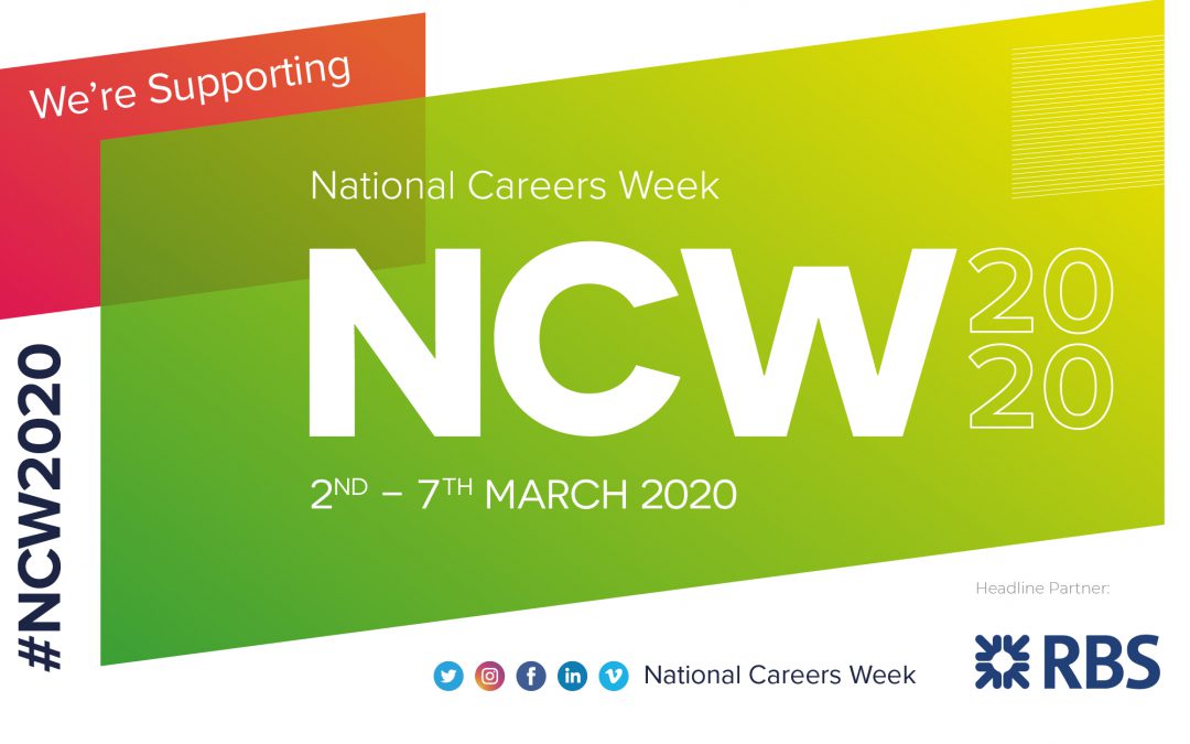 We’re supporting National Careers Week (NCW), 2nd-7th March 2020