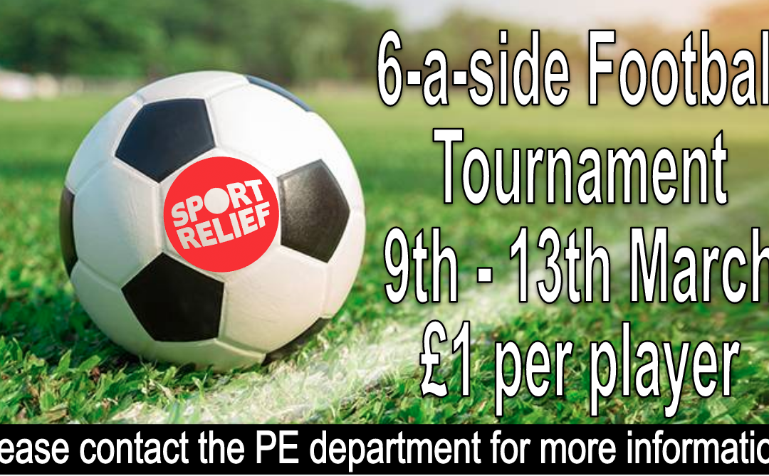 EPCS 6-a-side football competition in aid of Sports Relief