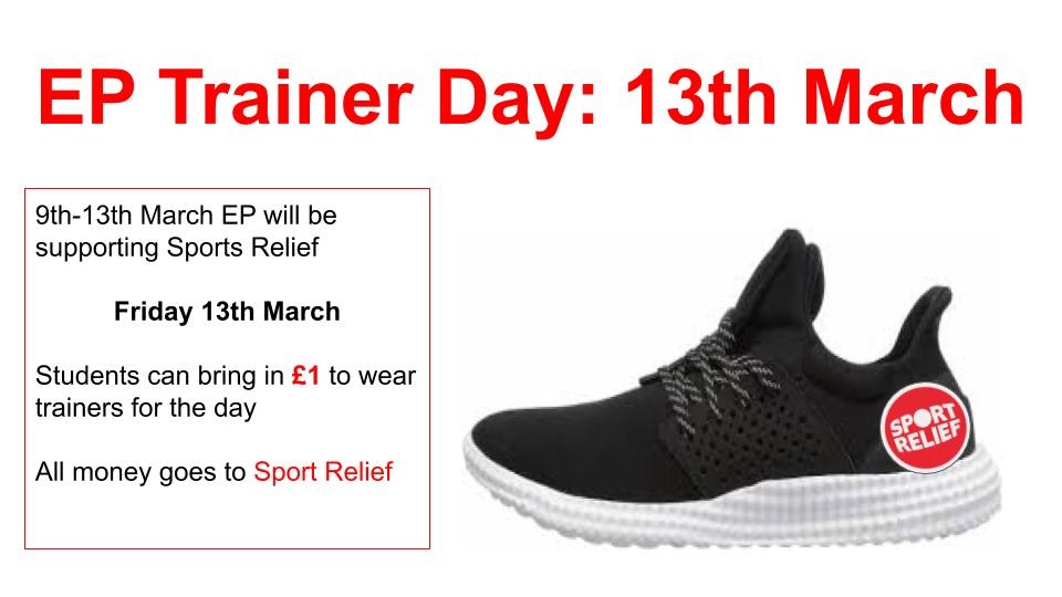 EP Trainer Day Friday 13th March