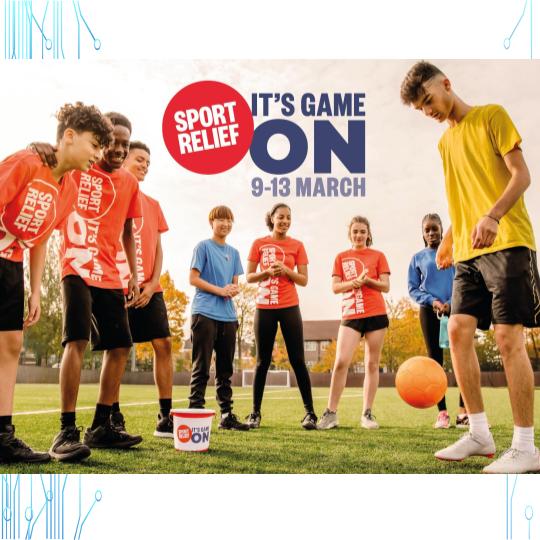 Sports Relief 9th – Friday 13th March 2020